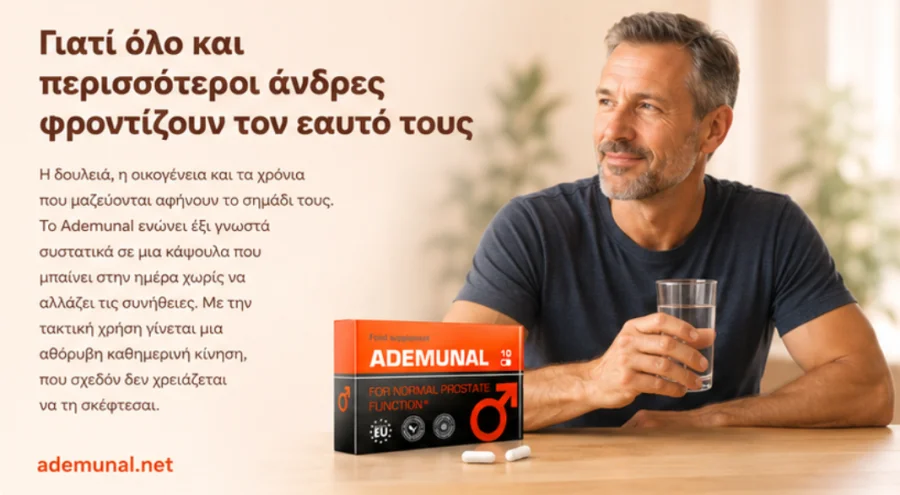 Ademunal — мъже в България, които се грижат за доброто си самочувствие в ежедневието