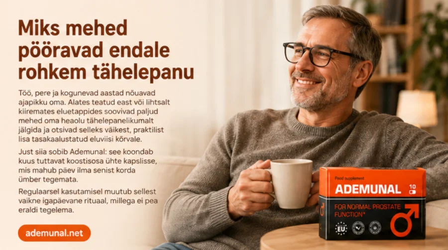 Ademunal — мъже в България, които се грижат за доброто си самочувствие в ежедневието