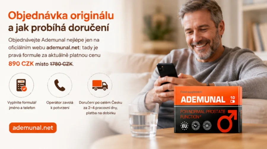 Ademunal — originální balení k objednání na oficiálním webu v Česku