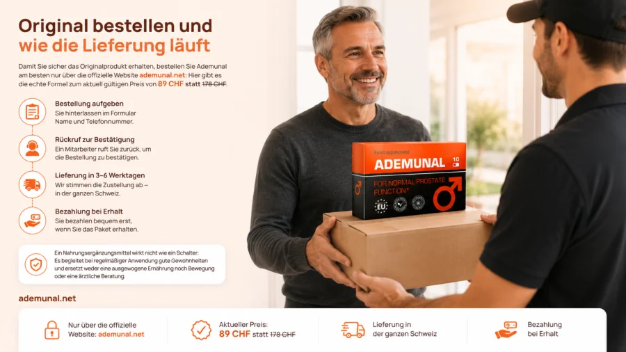Ademunal — Originalpackung zur Bestellung auf der offiziellen Website in der Schweiz
