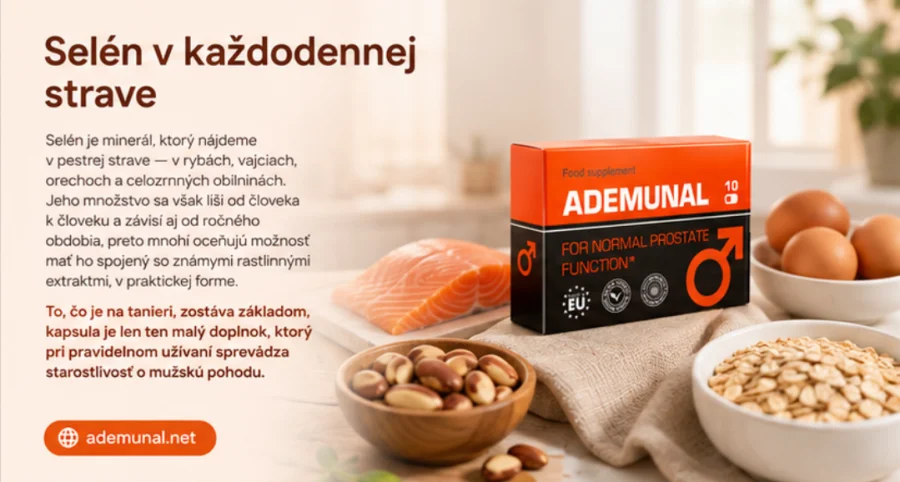 Ademunal — селен и ежедневното хранене в България