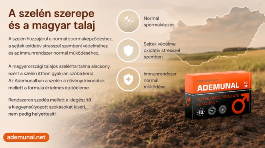 Ademunal — селен и ежедневното хранене в България