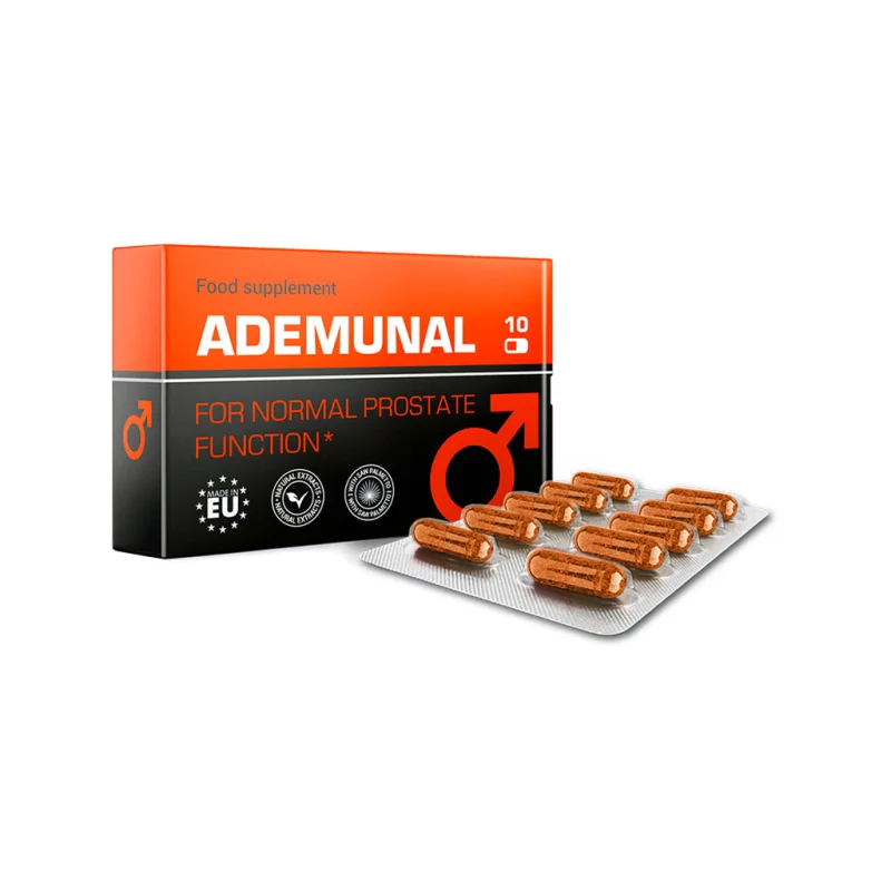 Ademunal — Packung mit Blister und Kapseln
