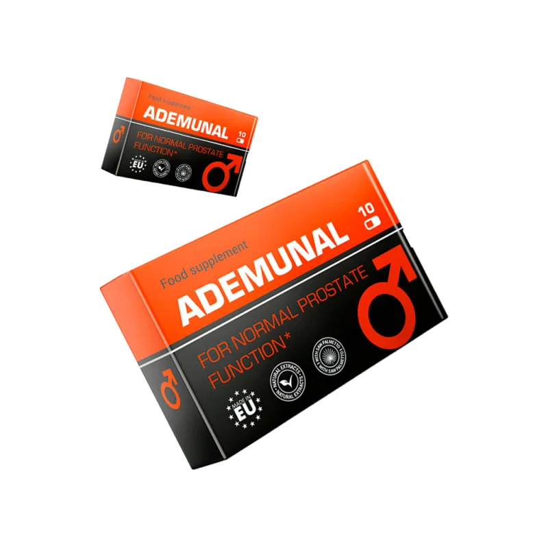 Ademunal — Ansicht der Verpackung der Nahrungsergänzung in Kapseln